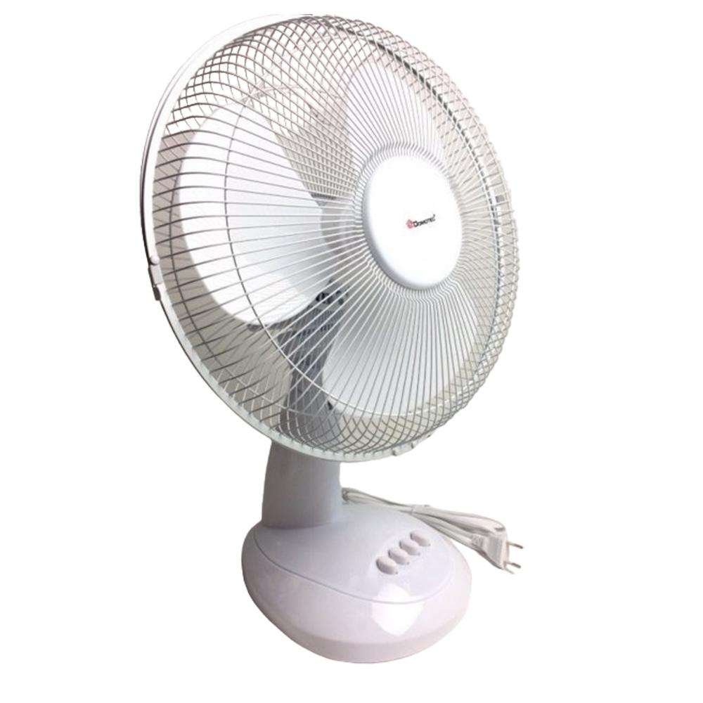 Вентилятор настільний MS 1625 Fan 12" 40W Білий (ULT-6403941) - фото 2