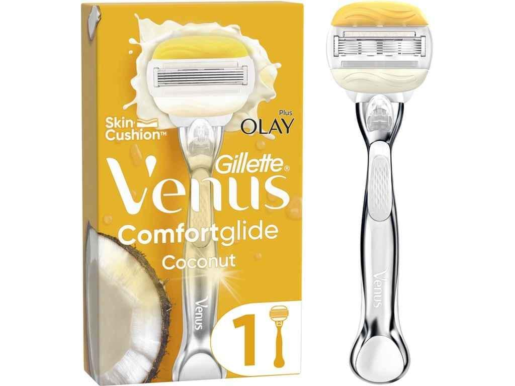 Станок для голiння GILLETTE ComfortGlide Olay з кокосом з змінним картриджем (1107253)