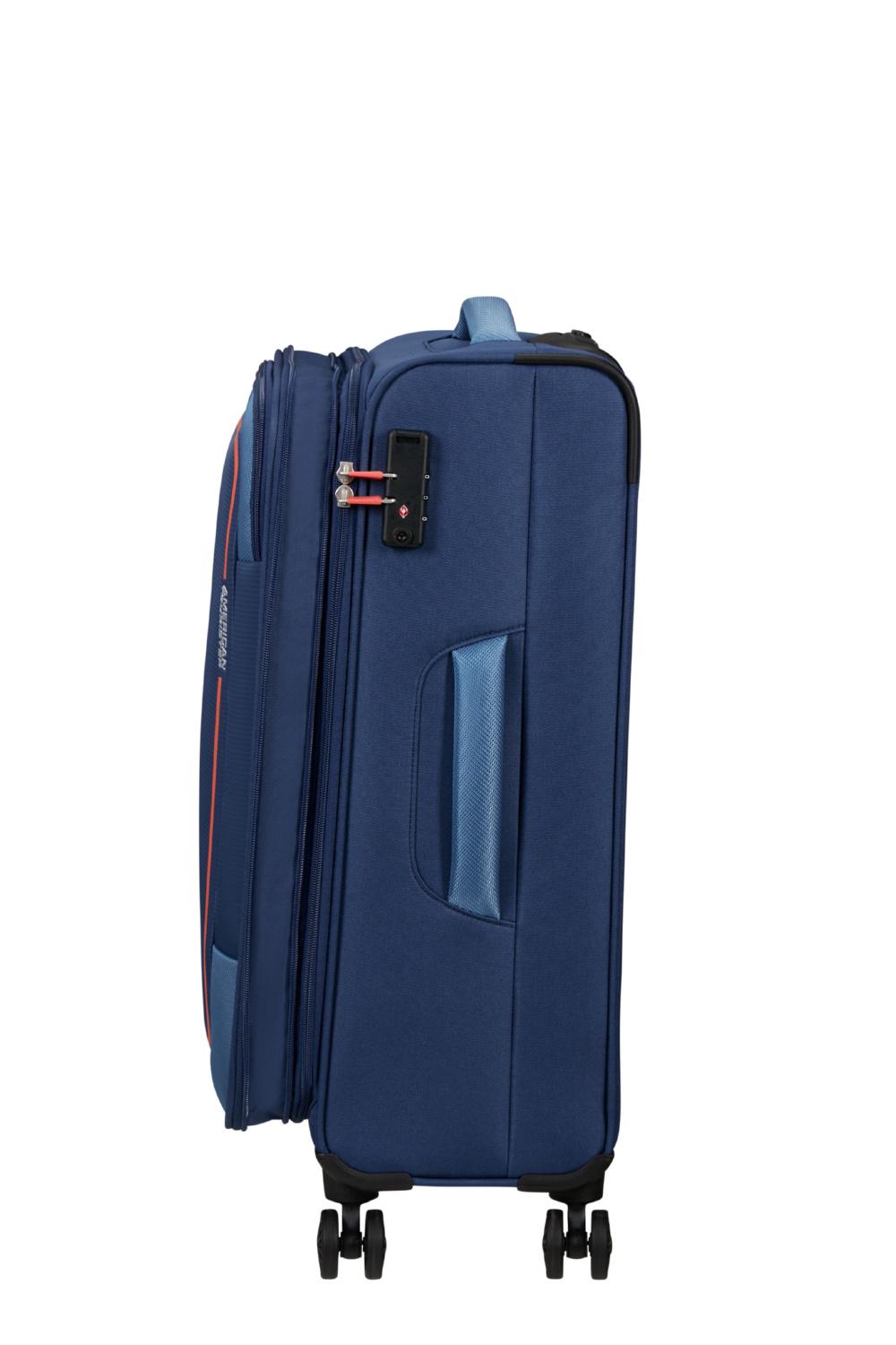 Чемодан American Tourister PULSONIC 68x44x27/30 см Темно-синий (MD6*41002) - фото 5