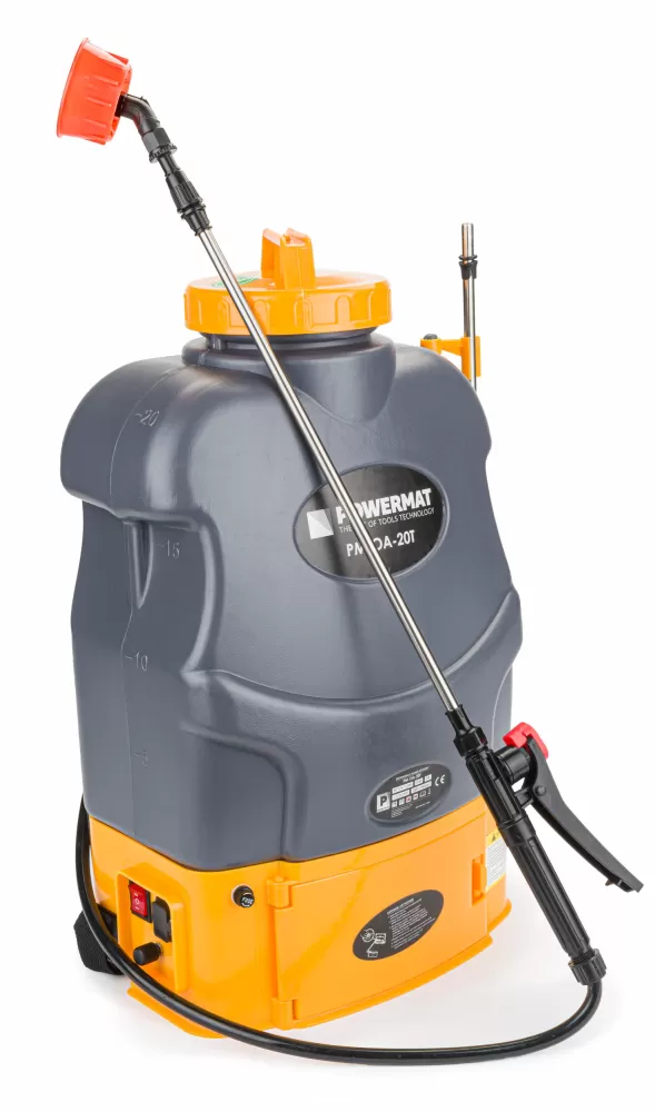 Опрыскиватель аккумуляторный Powermat PM-OA-20T 20 л 5 бар 12 В