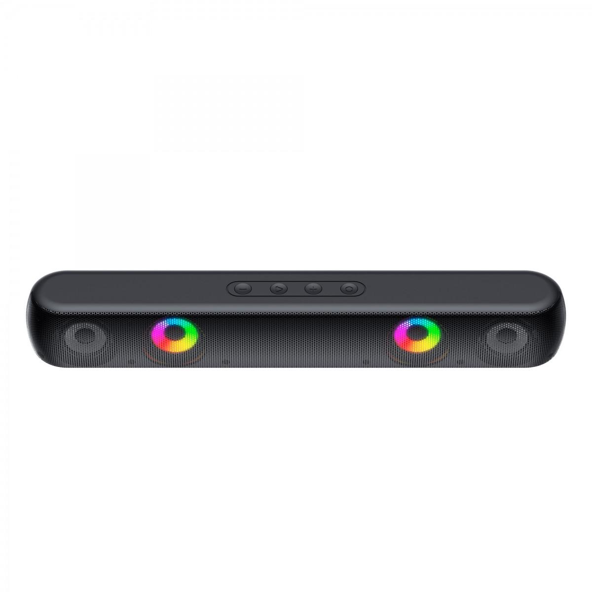 Портативная колонка Havit HV-SK854BT 10W RGB Black - фото 4