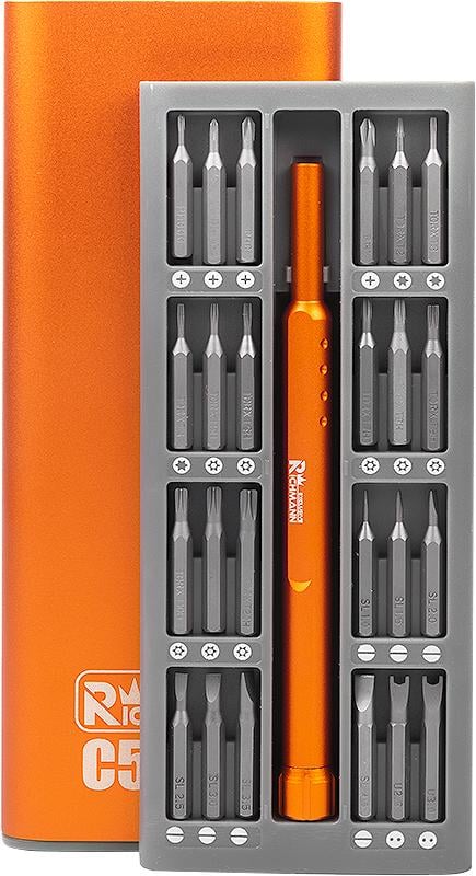 Викрутка прецизійна Richmann з битами 48 шт. (C5368) - фото 2 Викрутка прецизійна Richmann з битами 48 шт. (C5368) - фото 2