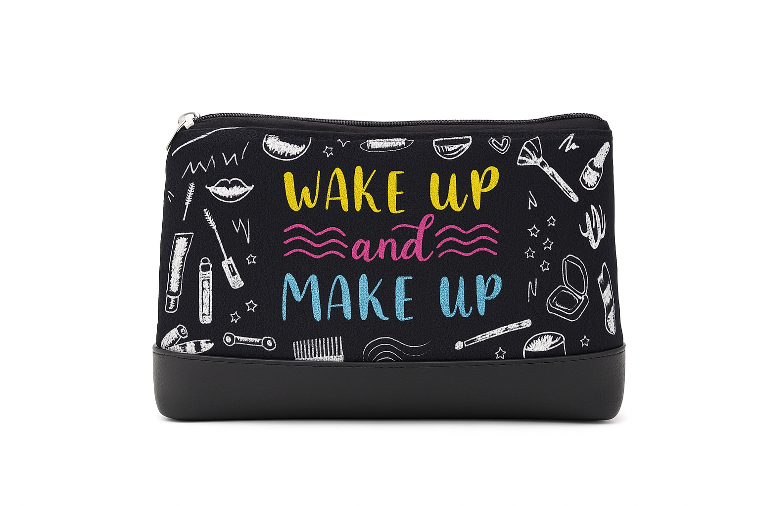 Косметичка жіноча дорожня Presentville Lovely Wake up and make up (KK_URB011_BL)