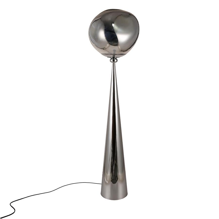 Торшер 793F01-1 CH 380 E27 Срібний