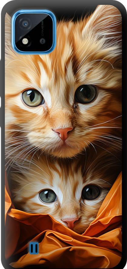 Чохол на Realme C11 2021 Котики 2 (5664b-2485-42517) Чохол на Realme C11 2021 Котики 2 (5664b-2485-42517)