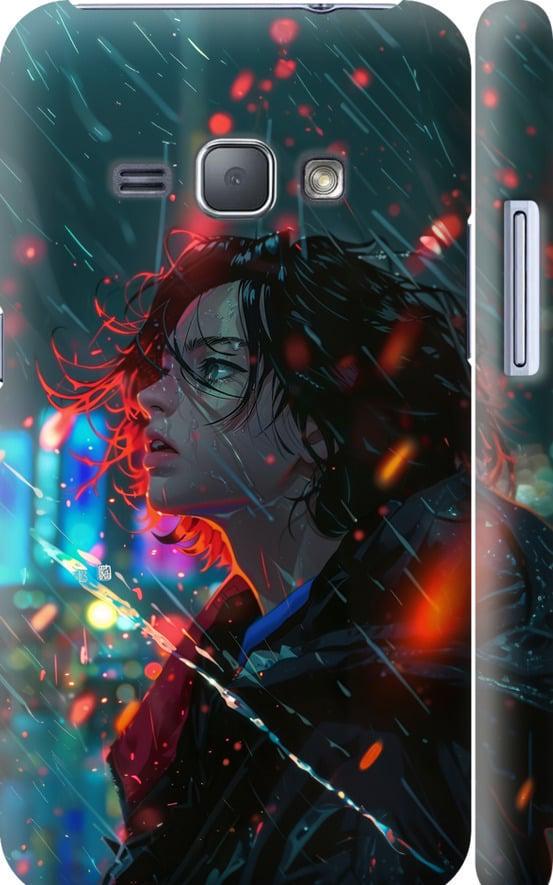 Чехол на Samsung Galaxy J1 (2016) Duos J120H Ночные огни (6096c-262-42517)