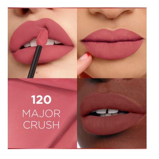 Помада губная Жидкая матовая L'Oréal Paris Infaillible Matte Resistance 120 Major Crush 5 мл (2812288970) - фото 2 Помада губная Жидкая матовая L'Oréal Paris Infaillible Matte Resistance 120 Major Crush 5 мл (2812288970) - фото 2