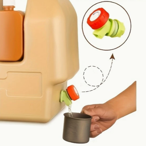 Портативний контейнер Adventure 20 л Помаранчевий (2669293256) - фото 2 Портативний контейнер Adventure 20 л Помаранчевий (2669293256) - фото 2