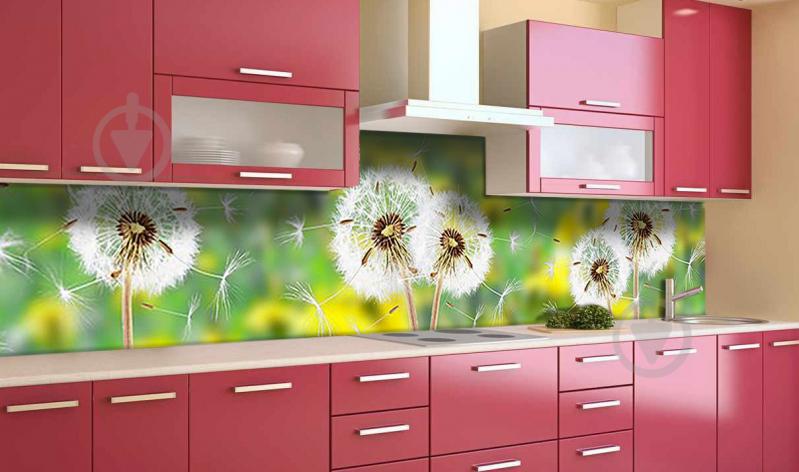 Наклейка виниловая кухонный фартук Zatarga "Облетающие Одуванчики" 600х2500 мм (Z181391) Наклейка виниловая кухонный фартук Zatarga "Облетающие Одуванчики" 600х2500 мм (Z181391)