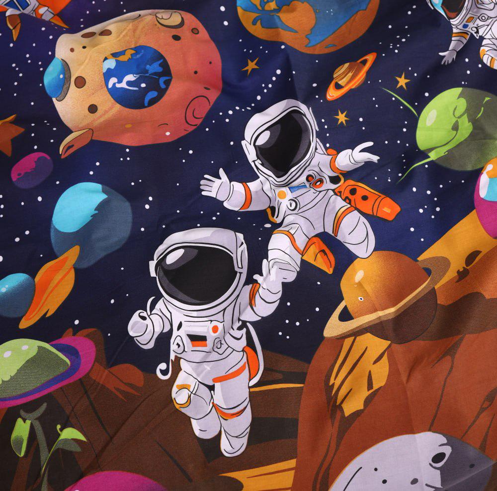 Пододеяльник Space Dream бязь 110х140 см (19731937) - фото 5
