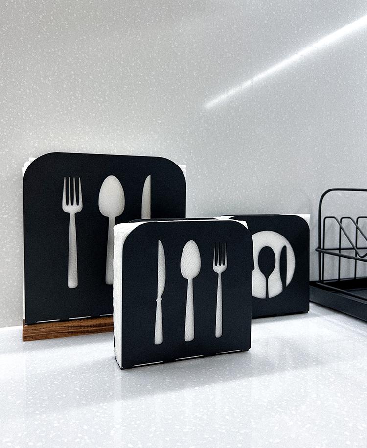 Серветка NC Home Прибори L з дерев'яною основою (110248) - фото 2