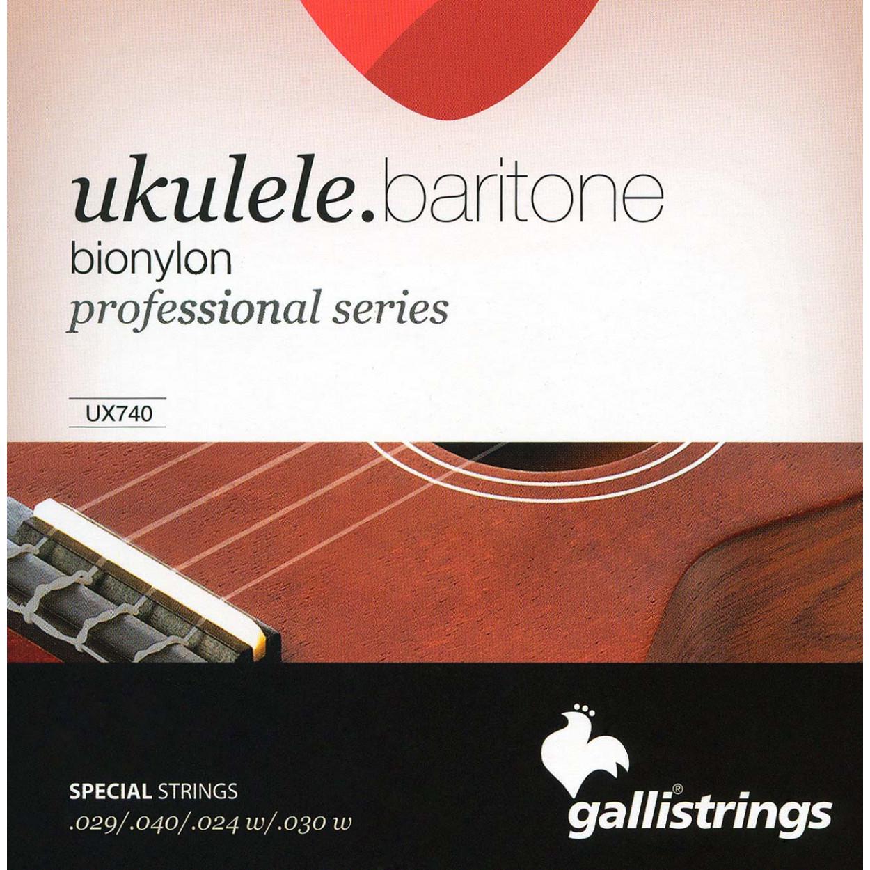 Струни для укулеле Gallistrings UX740 (64267)