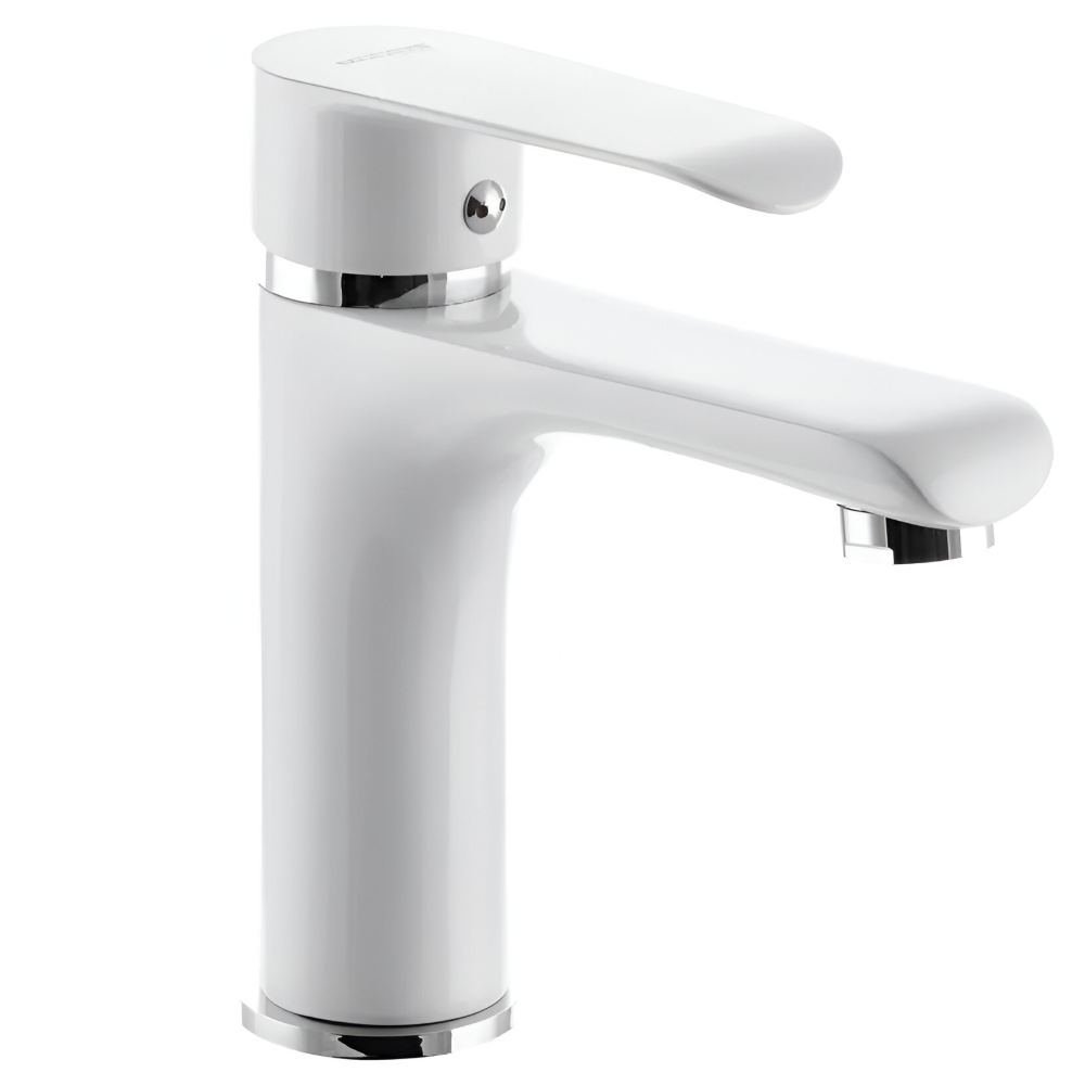 Змішувач для умивальника MIXXUS Colorado 001 одноважільний Білий (OL-MI1631)