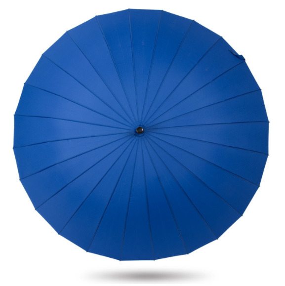 Зонт-трость SUNROZ Large Umbrella с большим куполом 24 спицы 114 см Синий (SUN7898)