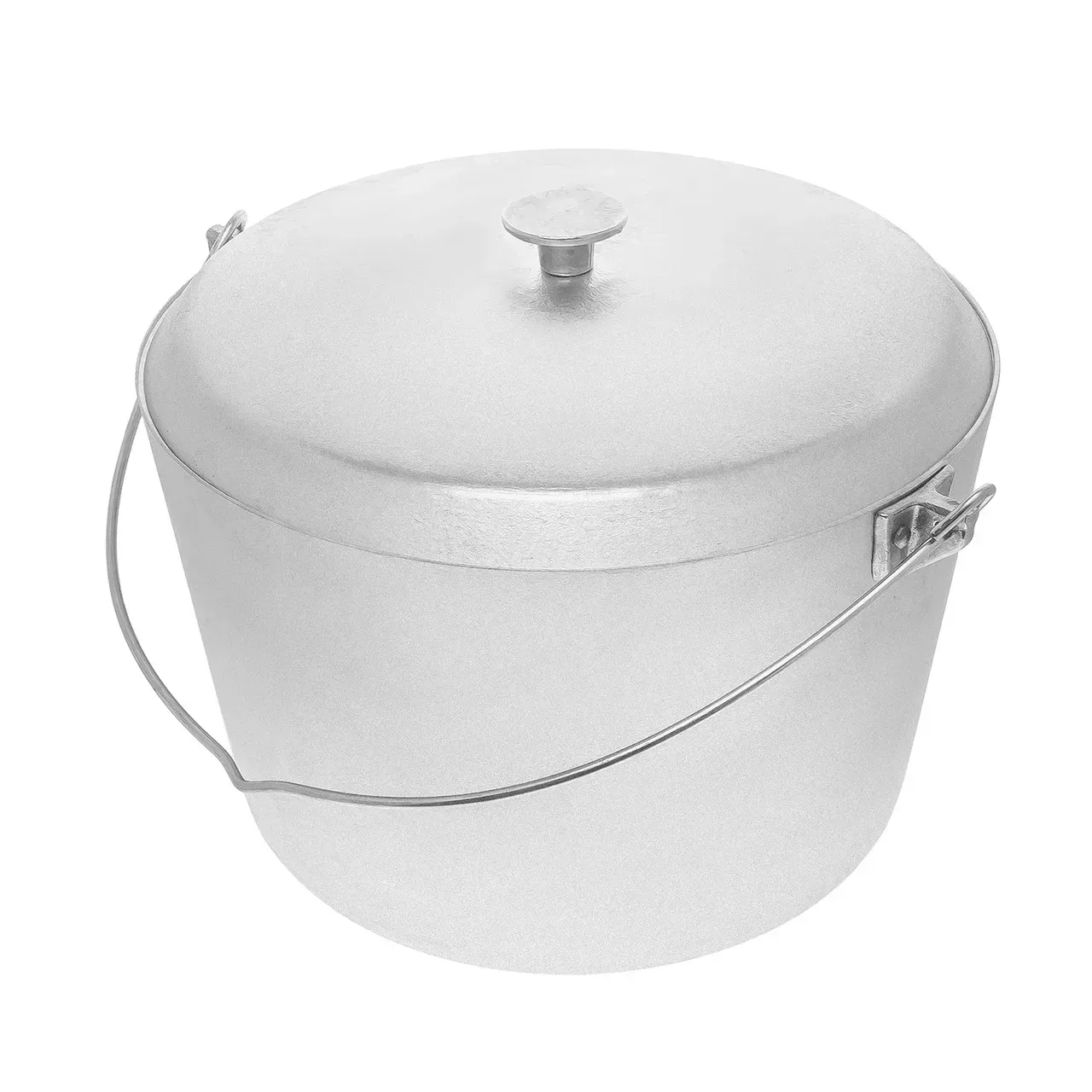 Казан туристический алюминиевый с крышкой 10 л (25393155) - фото 2