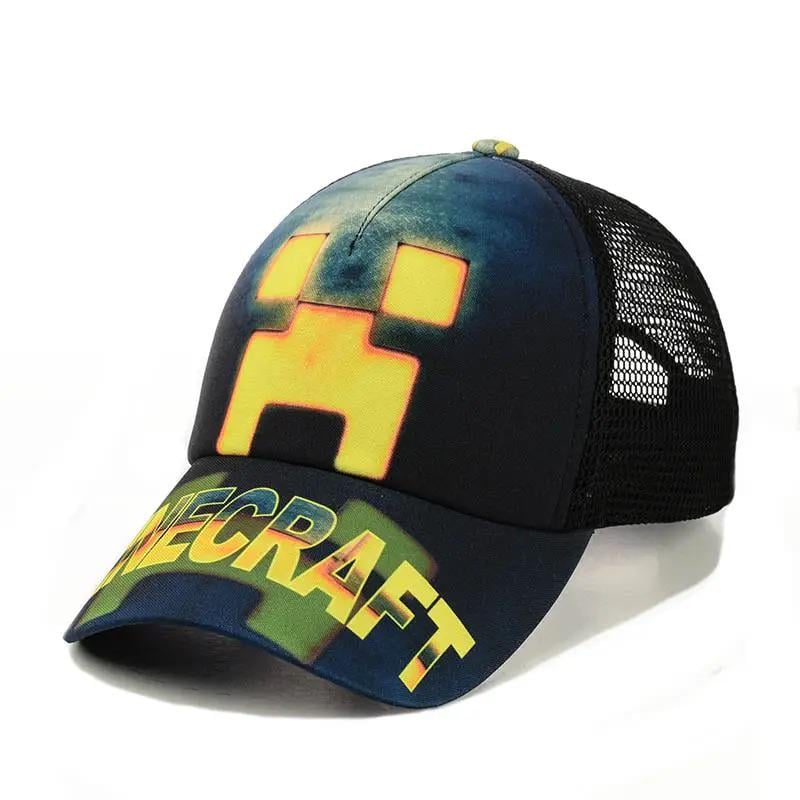 Кепка детская Minecraft Dungeons с ярким принтом р. 50-55