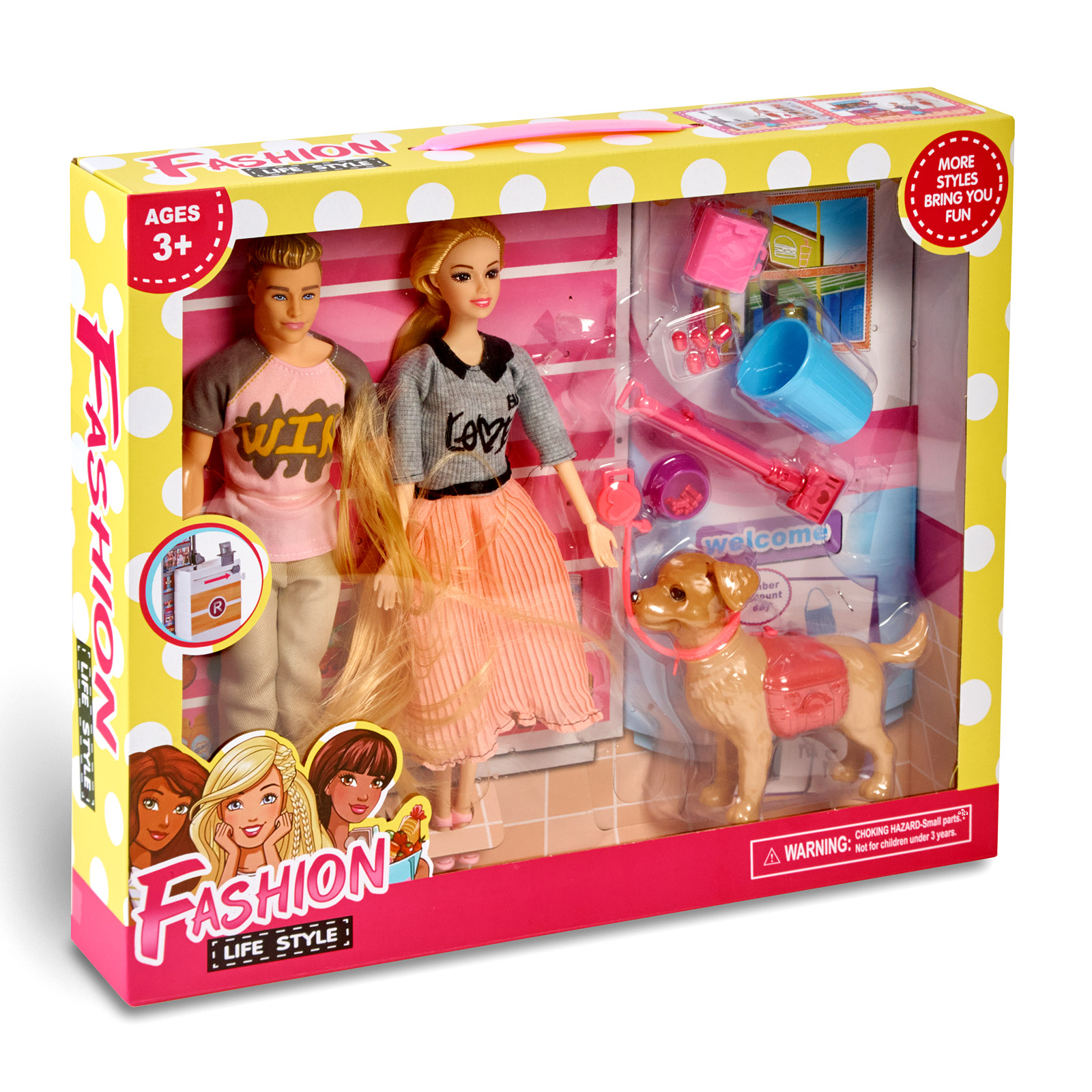 Набор кукол детский игровой Fashion Набор кукол детский игровой Fashion