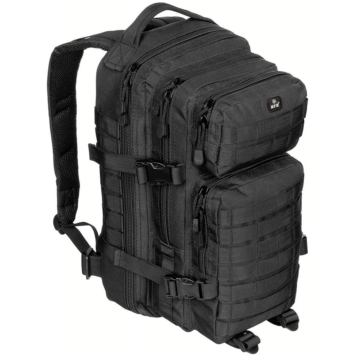 Рюкзак MFH US Assault 30 л 230х440х240 мм M95 Black (30333B)