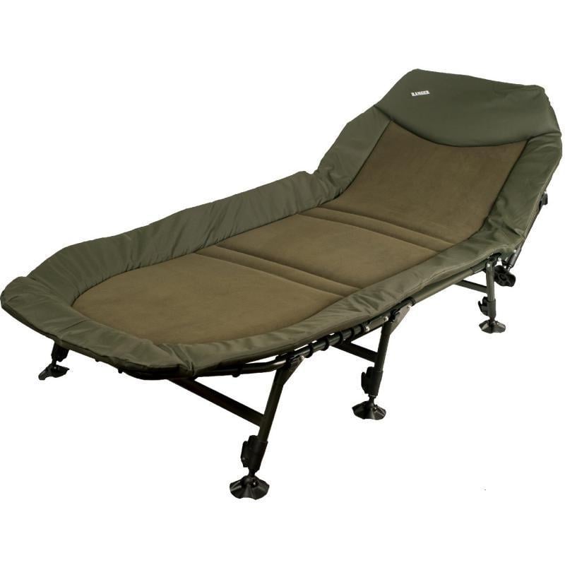 Туристическая раскладушка карповая Ranger BED 83 Зеленый (Арт. RA 5505)