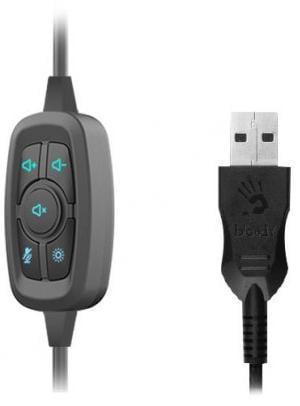 Гарнитура Bloody G573 USB 2.0 Black (6748361) - фото 4