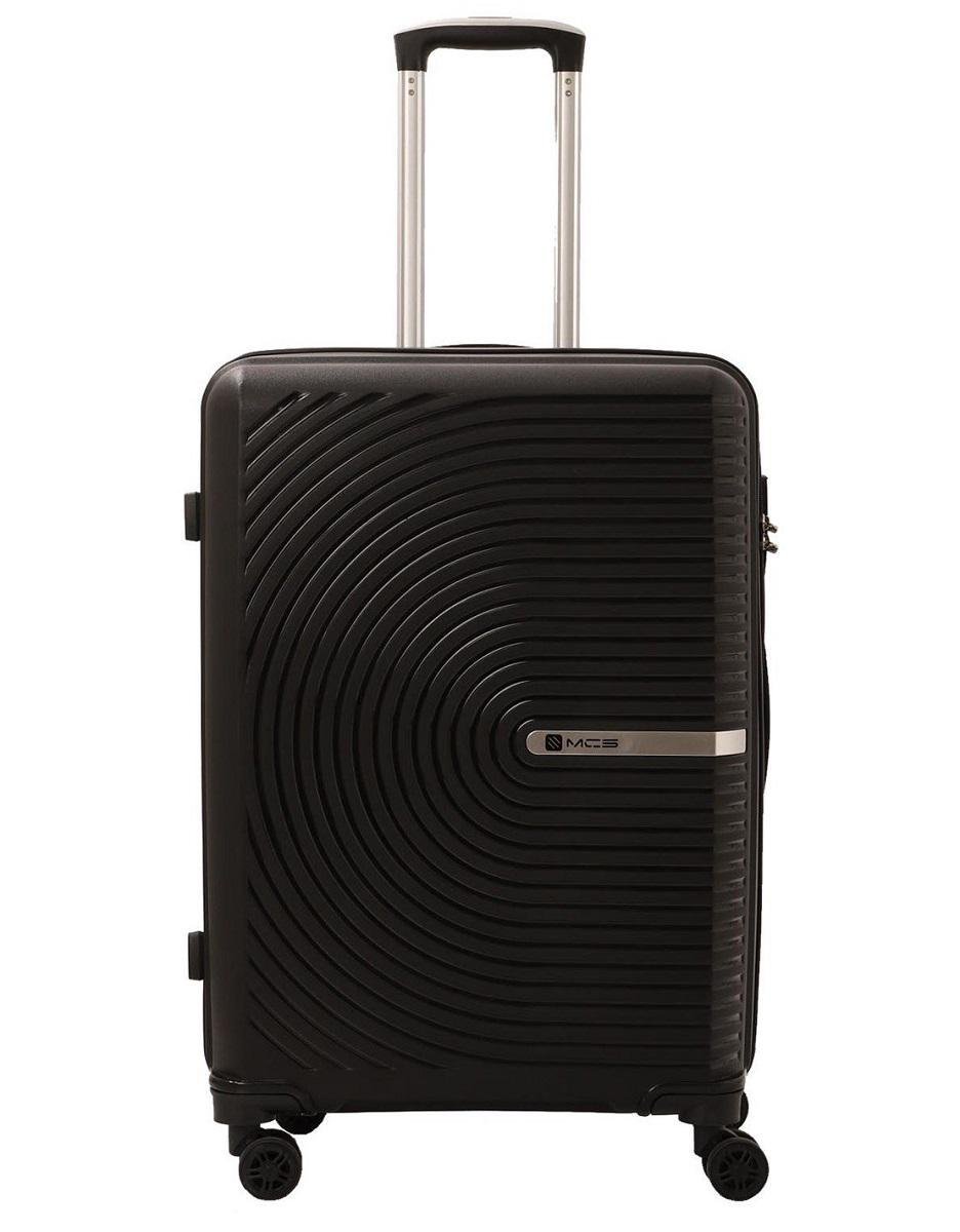 Чемодан пластиковый MCS V374 средний Черный (Mp00118)