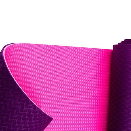 Килимок для фітнесу TPE 2 шари 6 мм Фіолетово-рожевий (5415-2VP-1839) - фото 2 Килимок для фітнесу TPE 2 шари 6 мм Фіолетово-рожевий (5415-2VP-1839) - фото 2
