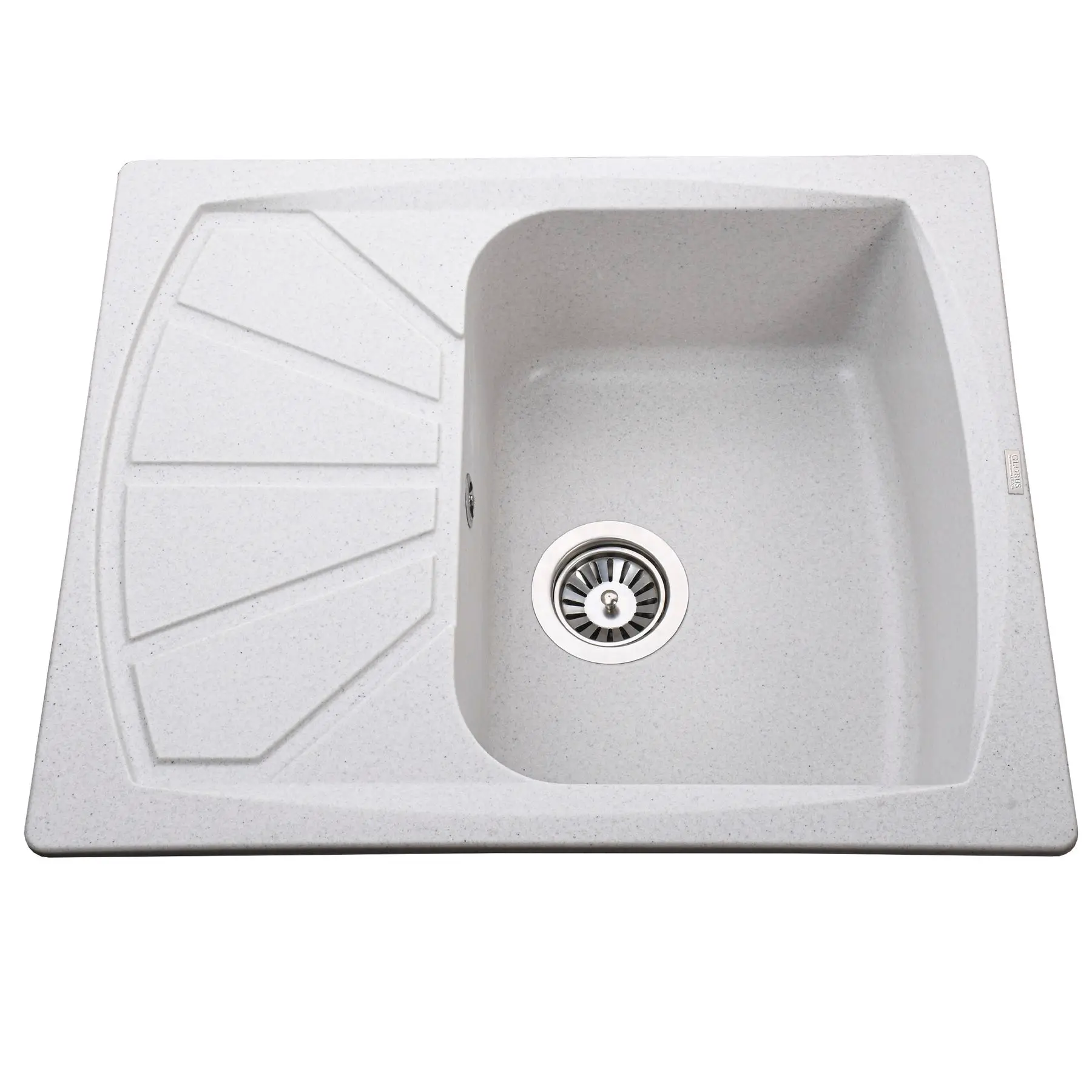 Мойка гранитная Globus Lux TANA 650х500 мм Жемчужный (GSR-000022416)