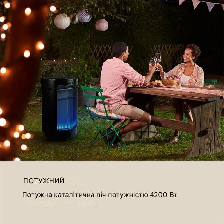 Газовый обогреватель Blumfeldt Bonaparte Fire Белый (10035030) - фото 7 Газовый обогреватель Blumfeldt Bonaparte Fire Белый (10035030) - фото 7