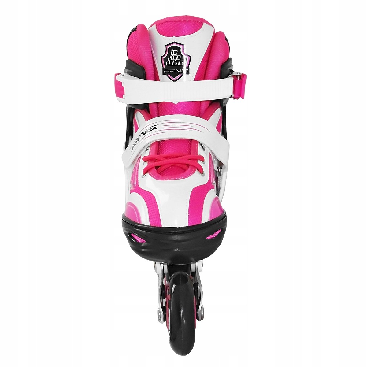 Роликовые коньки SportVida SV-LG0043 Size 35-38 White/Pink - фото 3