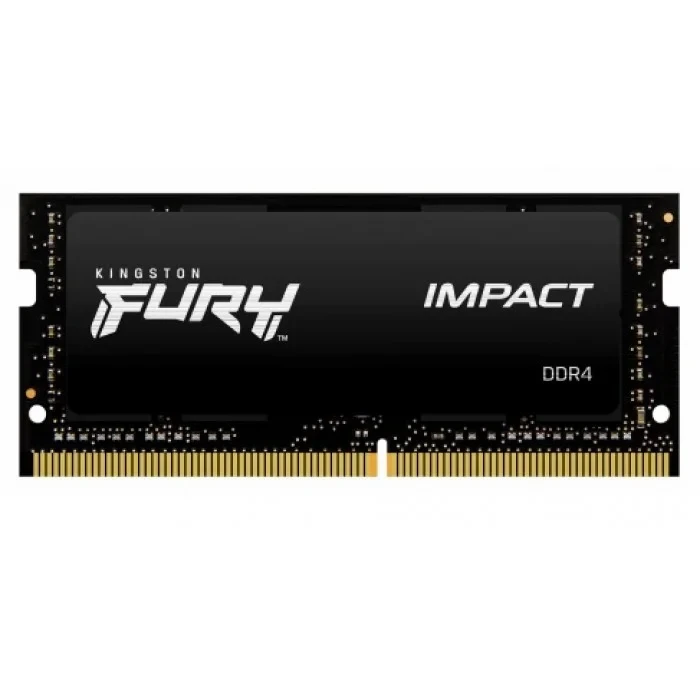 Память SO-DIMM/DDR4/16Gb/3200MHz/Kingston Fury Impact 1,2V (KF432S20IB/16)