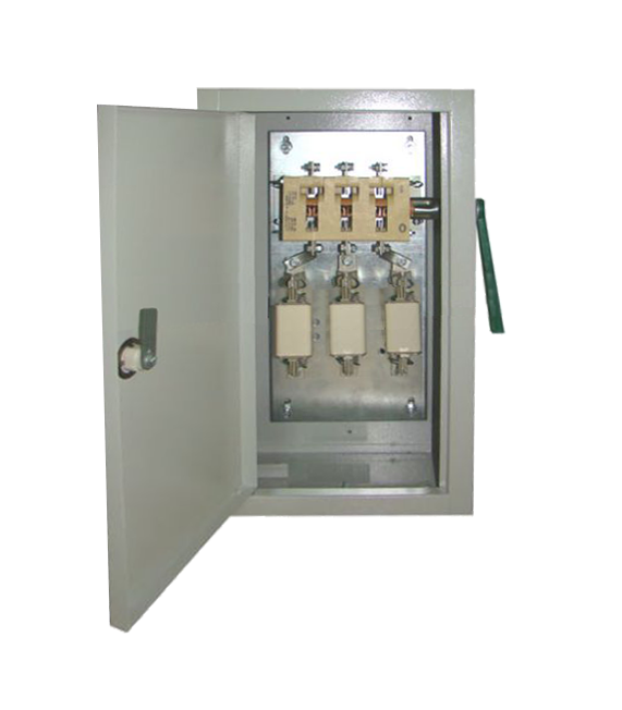 Ящик з перекидним рубильником і запобіжниками TechnoSystems ЯПРП-400 IP54 (TNSy5503486)