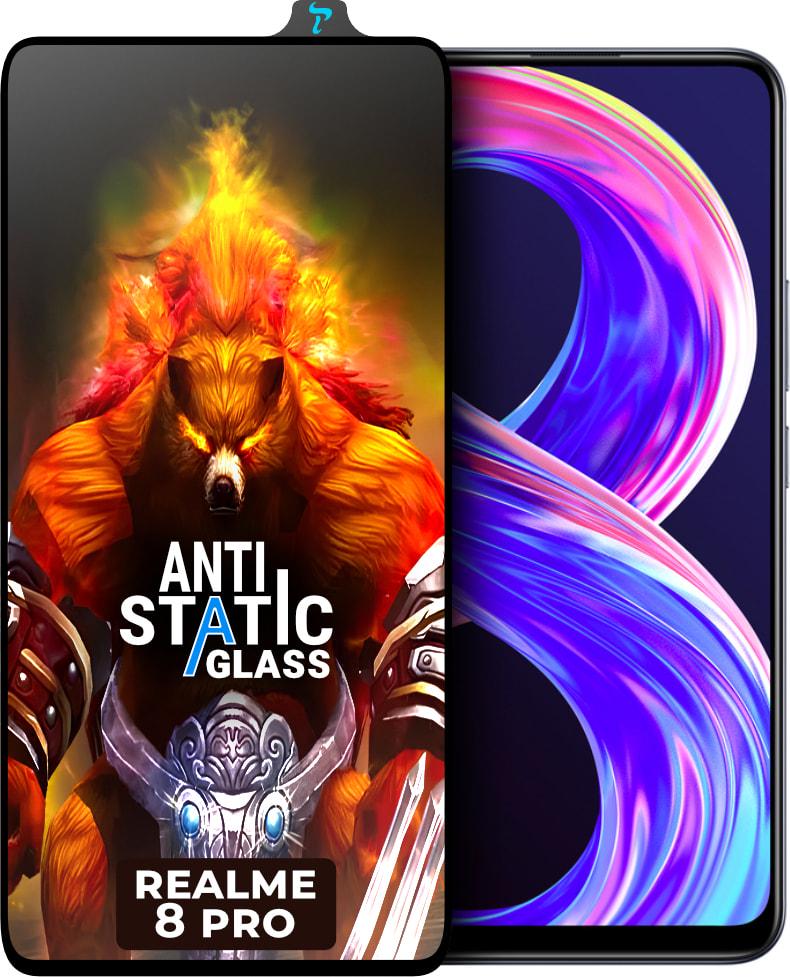 Стекло защитное ESD Antistatic Realme 8 Pro (33303)