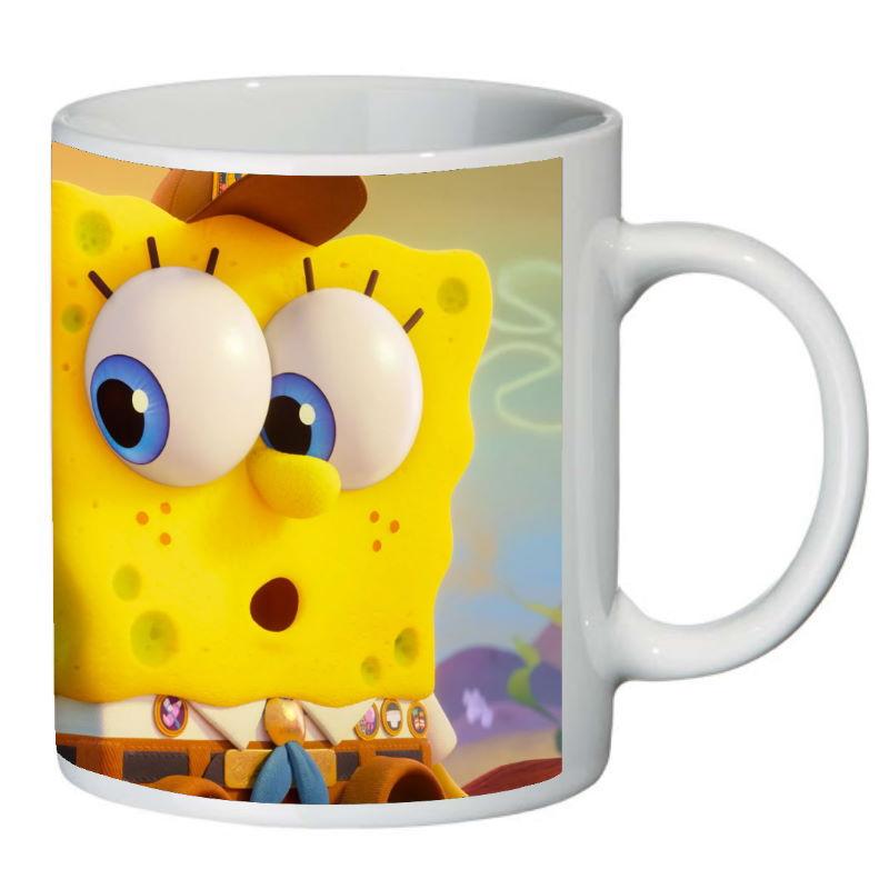 Кружка с принтом SuperCup Губка Боб квадратные штаны (SC-SB-0032)