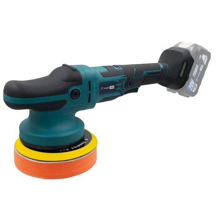 Машина аккумуляторная полировочно-эксцентриковая PROFI-TEC 20V DPO1515BL/PPO1515BL со стабилизатором оборотов (005949) - фото 2 Машина аккумуляторная полировочно-эксцентриковая PROFI-TEC 20V DPO1515BL/PPO1515BL со стабилизатором оборотов (005949) - фото 2