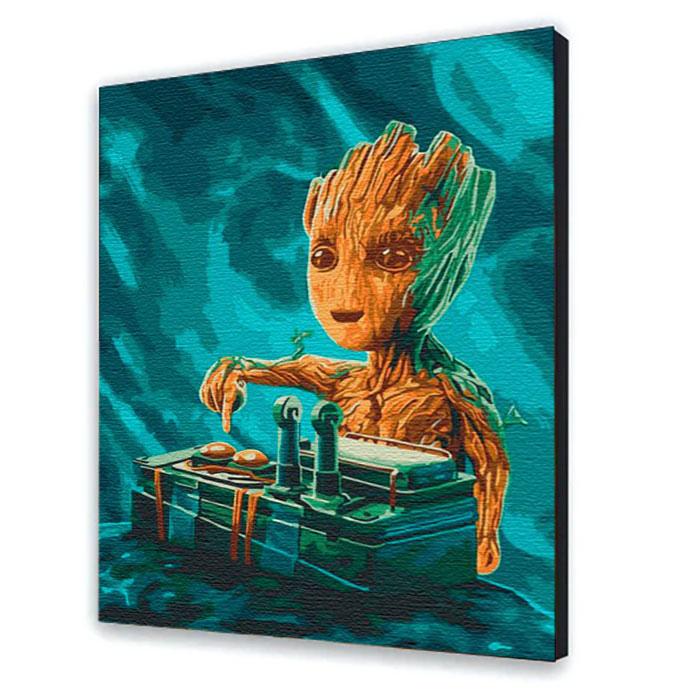 Картина по номерам ART CRAFT DJ Малыш Грут 40х50 см (16001-AC)