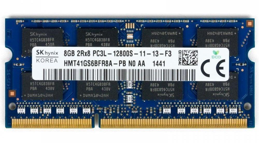 Оперативная память SK Hynix 8GB SO-DIMM DDR3L 1600 MHz (HMT41GS6BFR8A-PB)