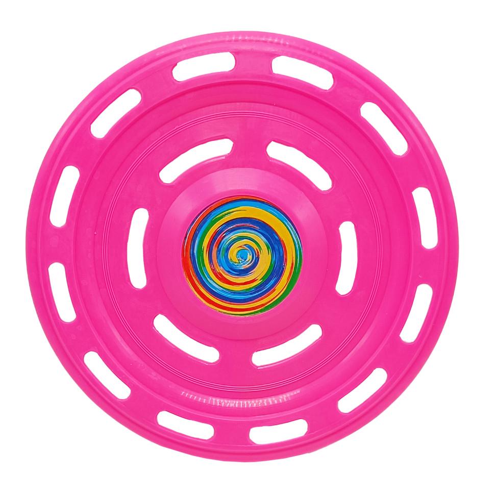 Тарелка летающая MToys 22 см Розовый