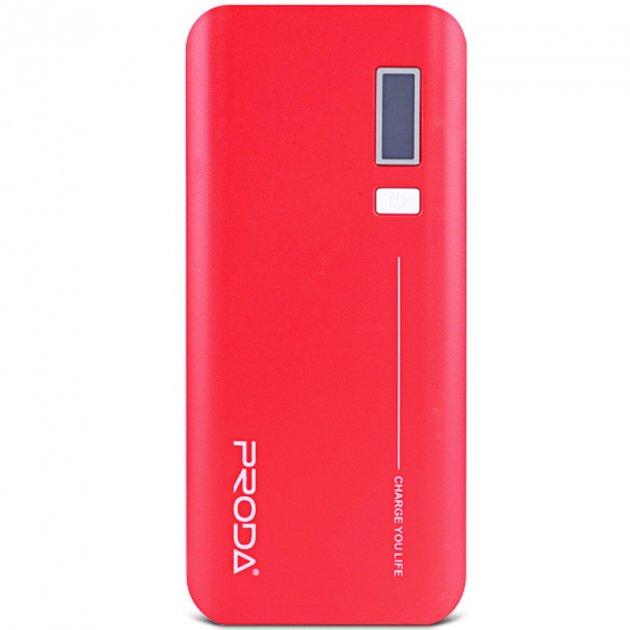 Портативний зарядний пристрій Remax V10i Series PPL-6 20000 mAh Red (019091)