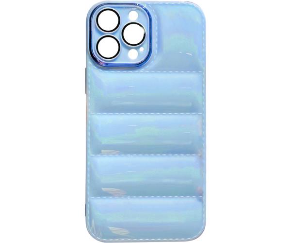 Чохол накладка Down Jacket Frame для iPhone 11 Pro Max Голубий - фото 1