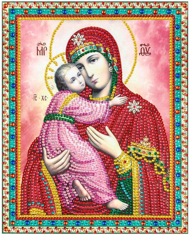 Алмазная Мозаика Emerald Craft Икона Пресвятая Богородица 25x30 см (23938)