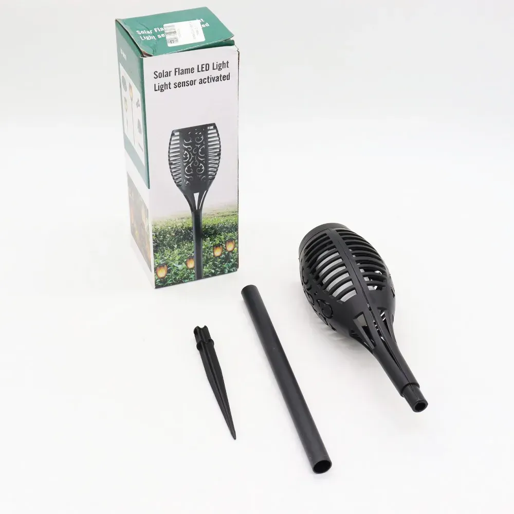 Ліхтар садовий на сонячній батареї 52 см 96LED Solar flame (234561204) - фото 14 Ліхтар садовий на сонячній батареї 52 см 96LED Solar flame (234561204) - фото 14