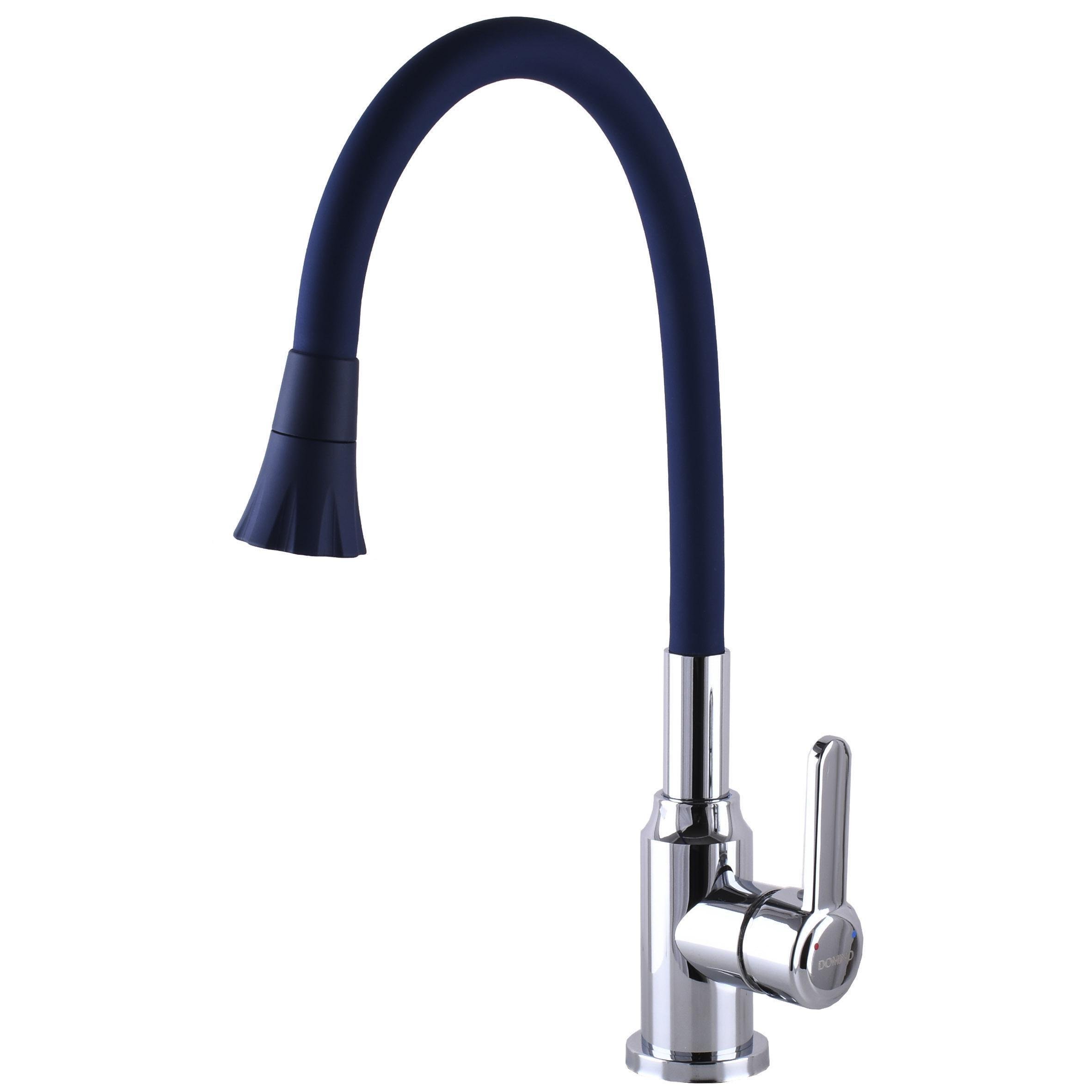 Кран на кухню DOMINO Синій (25218)