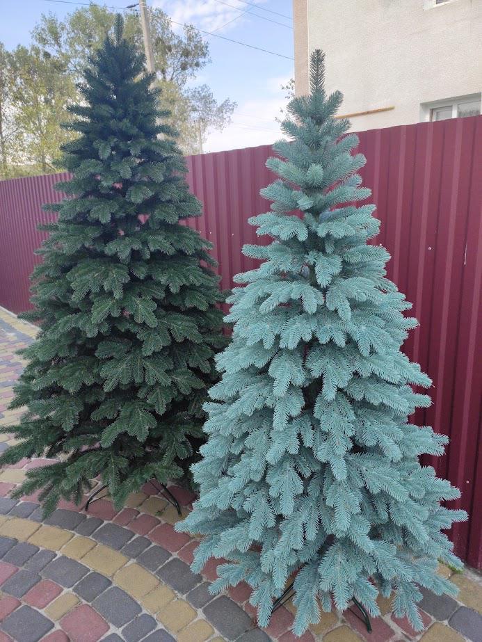 Штучна ялинка лита Елітна з підставкою 2,10 м Зелений (NYT15295) - фото 15 Штучна ялинка лита Елітна з підставкою 2,10 м Зелений (NYT15295) - фото 15