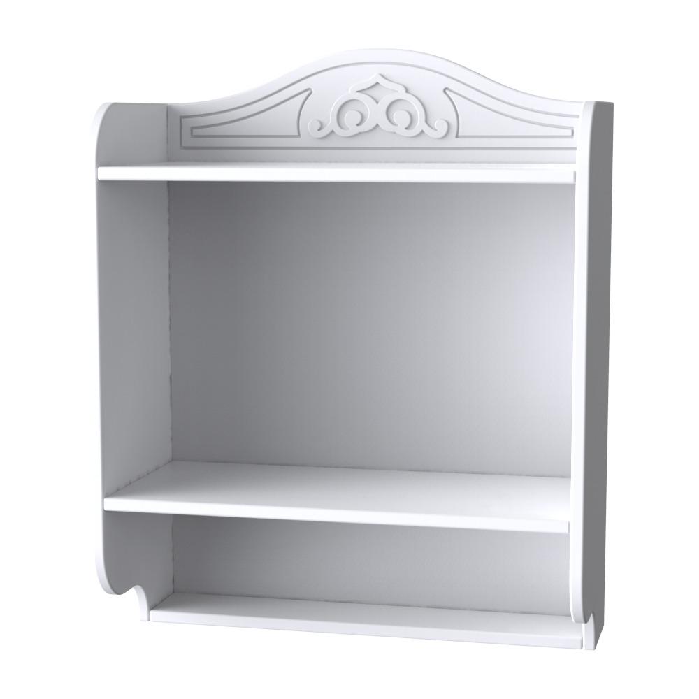 Полка Неман Анжелика ЛДСП Белый супермат (45776)