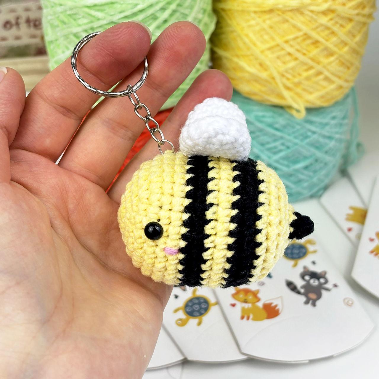 Набір для в'язання гачком Бджілка 0002 Жовтий/Чорний (161864) - фото 4 Набір для в'язання гачком Бджілка 0002 Жовтий/Чорний (161864) - фото 4