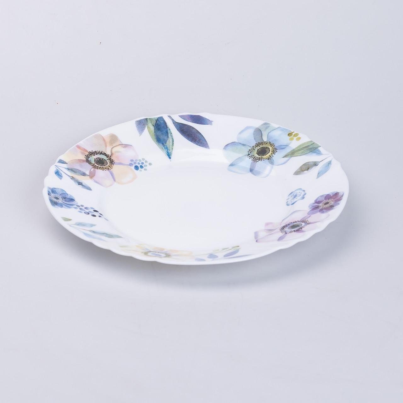 Сервіз столовий керамічний на 6 персон 18 предметів Білий (5385) - фото 13 Сервіз столовий керамічний на 6 персон 18 предметів Білий (5385) - фото 13