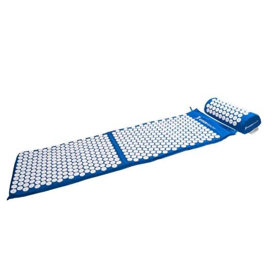 Коврик акупунктурный 4yourhealth с подушкой 130х40 см Синий/Белый (4YH_0064_Bl/White_130х40_best173)
