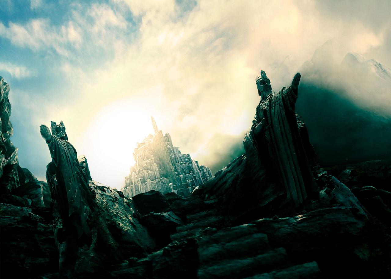 Картина постер Gee! The Lord of the Rings Властелин колец Врата 60х40 см LR 09.002