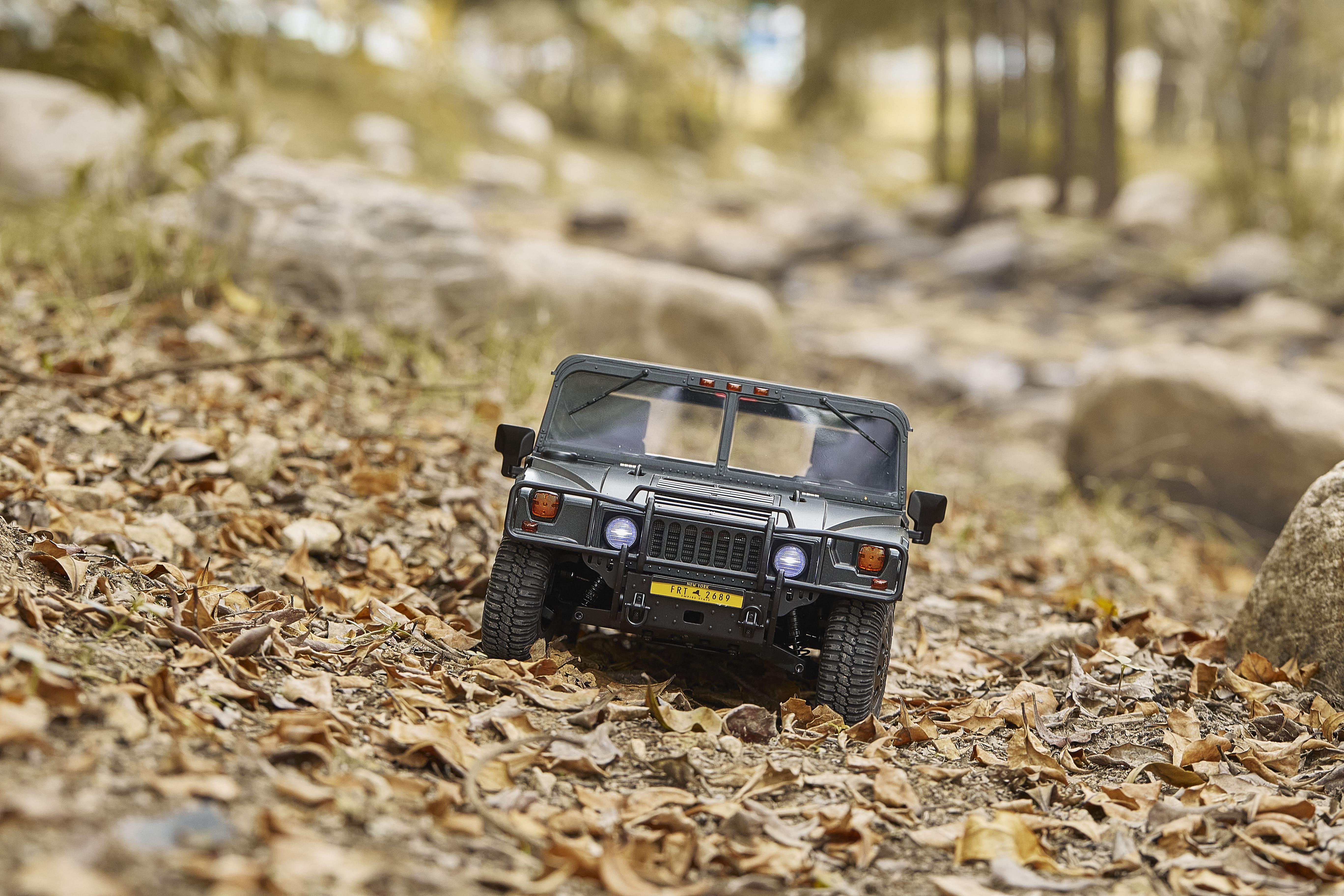 Машинка на радиоуправлении FMS 1:12 HUMMER RS Black - фото 49 Машинка на радиоуправлении FMS 1:12 HUMMER RS Black - фото 49