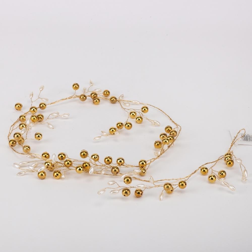 Гирлянда декоративная Золотая феерия 120 см